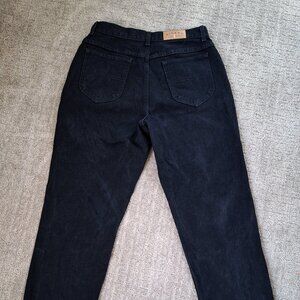 RIDERS by LEE Vintage Jeans Women's Size 12 M High Rise Mom Jean - Black
